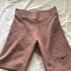 Nike Women's Mauve Bike Shorts
